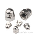 DIN1587 stainless steel Acorn hexagon nuts M4M5M6M8